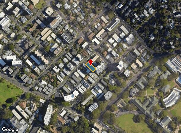  1721 Anapuni St, Honolulu, HI Parcel Map