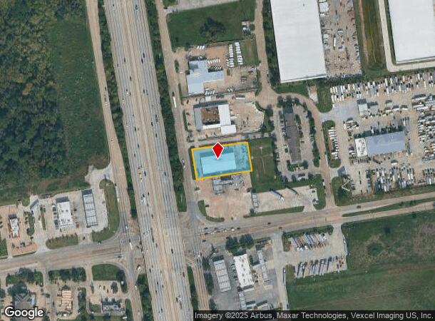  14902 North Fwy, Houston, TX Parcel Map