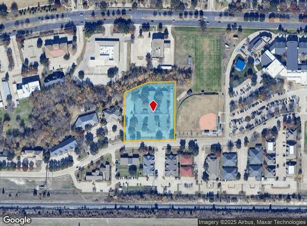  5217 Village Creek Dr, Plano, TX Parcel Map