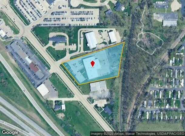725 N Center Point Rd, Hiawatha, IA Parcel Map