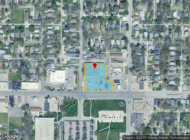  1626 South St, Lincoln, NE Parcel Map