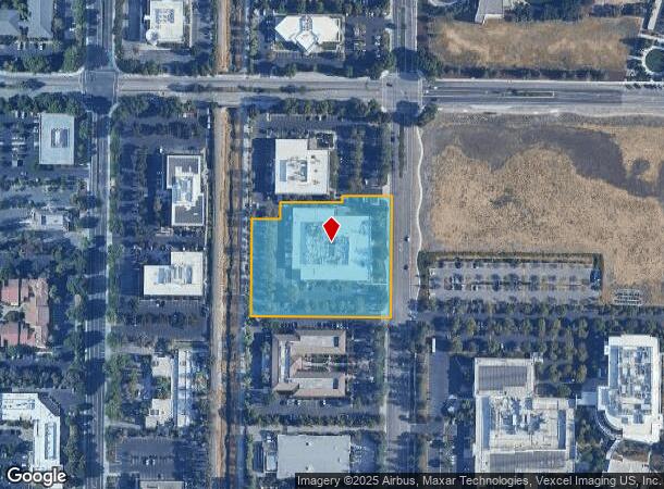 Gibraltar Dr, Pleasanton, CA Parcel Map