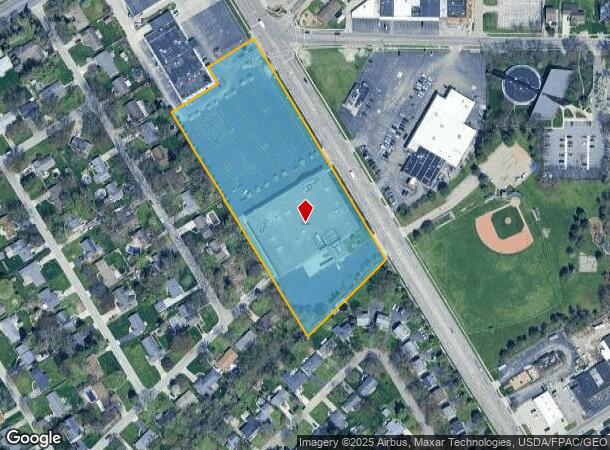  2150 S Byrne Rd, Toledo, OH Parcel Map