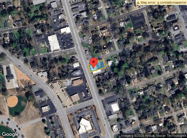  1214 N Main St, Anderson, SC Parcel Map