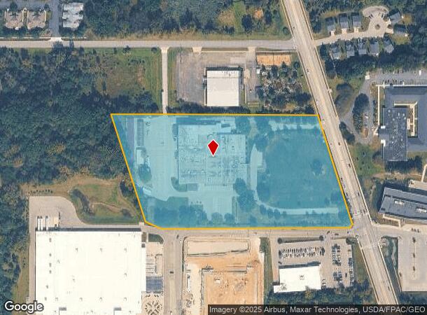  3840 Fishcreek Rd, Stow, OH Parcel Map