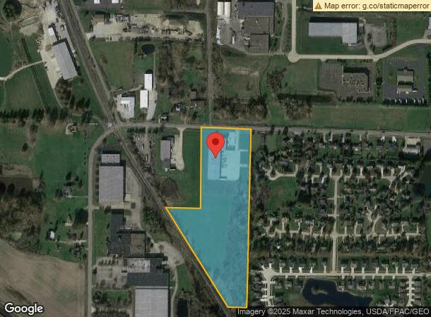  220 W Greenwich Rd, Seville, OH Parcel Map