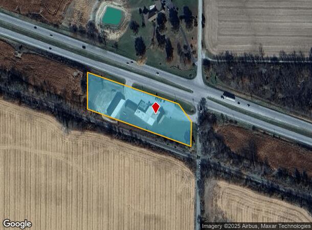 8049 W Us Highway 30, Larwill, IN Parcel Map