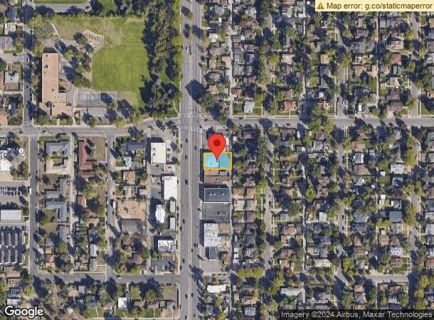  2870 Colorado Blvd, Denver, CO Parcel Map