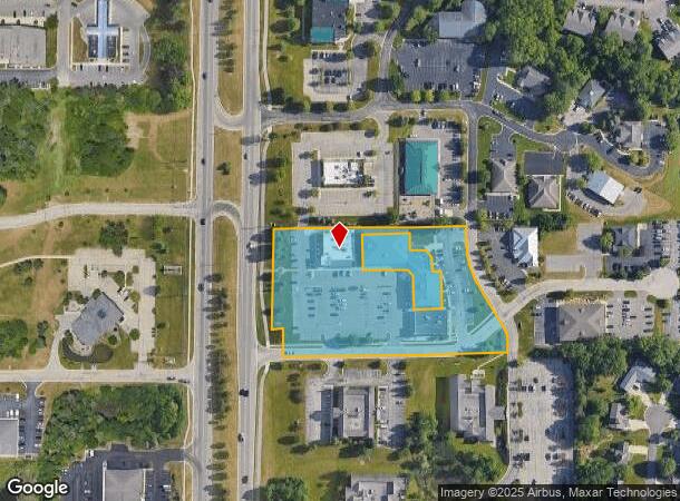 1618 E Beltline Ave Ne, Grand Rapids, MI Parcel Map