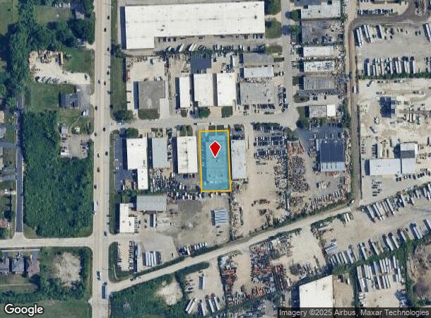 1772 W Armitage Ct, Addison, IL Parcel Map