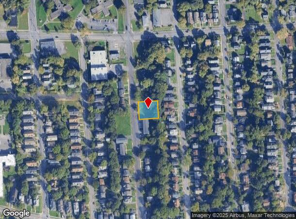  229 Croly St, Syracuse, NY Parcel Map