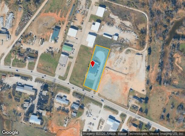 909 E Rock Island Ave, Boyd, TX Parcel Map