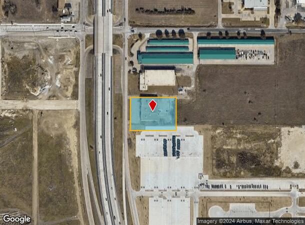  9733 South Fwy, Fort Worth, TX Parcel Map