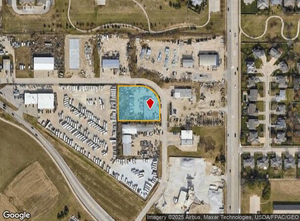 9118 S 97Th St, La Vista, NE Parcel Map