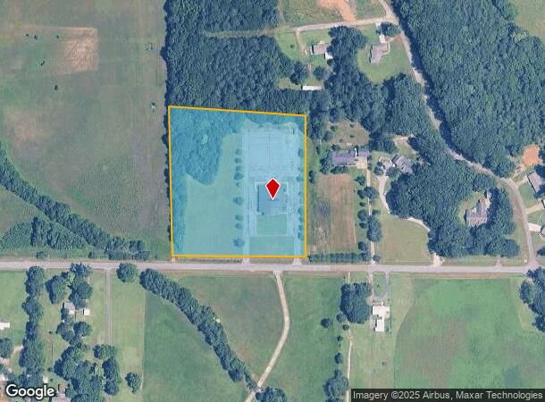 4747 E Church Hill Rd, West Point, MS Parcel Map