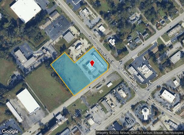 1205 Bypass 72 Ne, Greenwood, SC Parcel Map