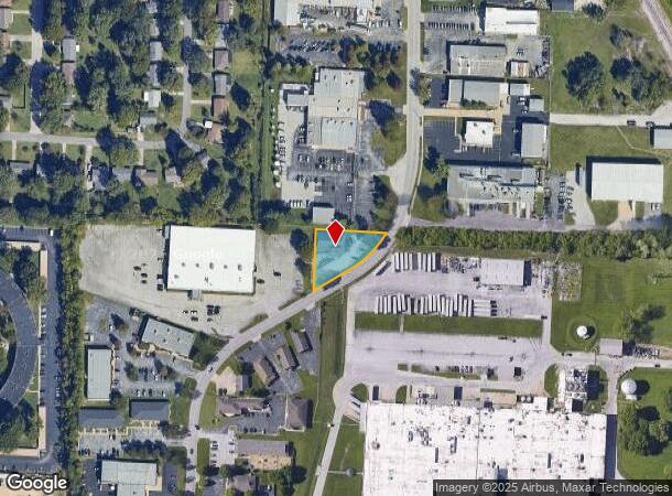  1609 S Enterprise Ave, Springfield, MO Parcel Map