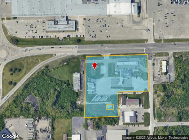2169 W Bristol Rd, Flint, MI Parcel Map