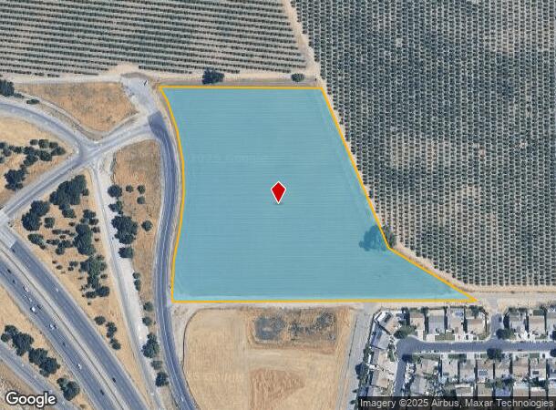  Frontage Rd, Modesto, CA Parcel Map