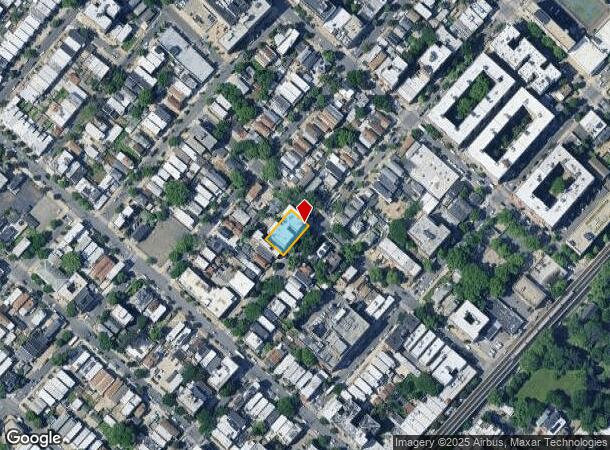  2435 Frisby Ave, Bronx, NY Parcel Map