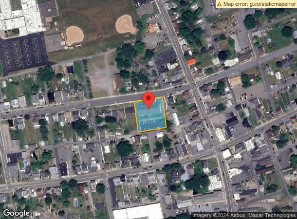  18 W Broad St, Elizabethville, PA Parcel Map