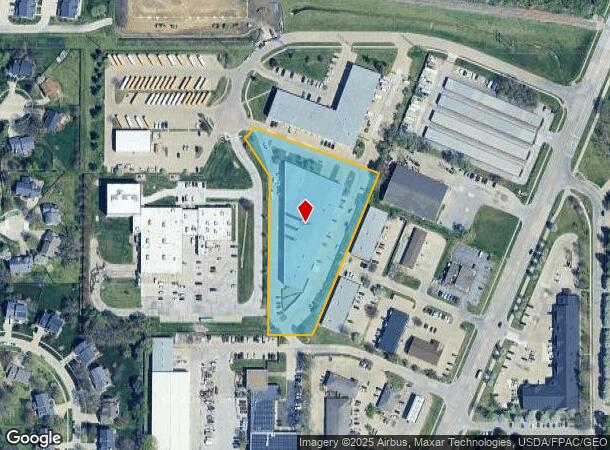 2150 Delavan Dr, West Des Moines, IA Parcel Map