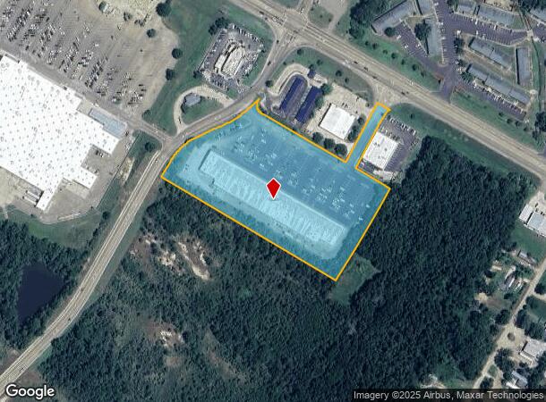1001 Hampstead Blvd, Clinton, MS Parcel Map