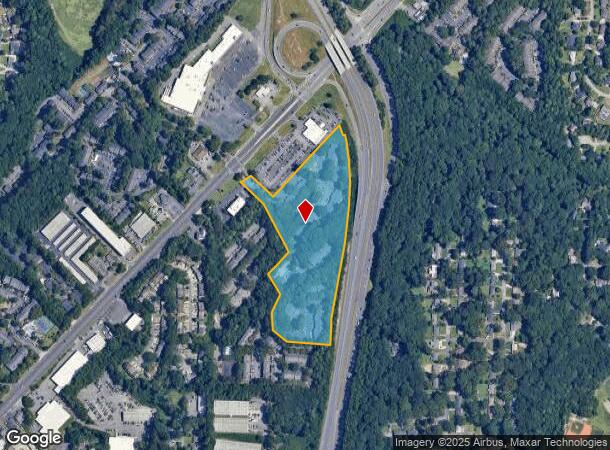 1810 Roswell Rd, Marietta, GA Parcel Map