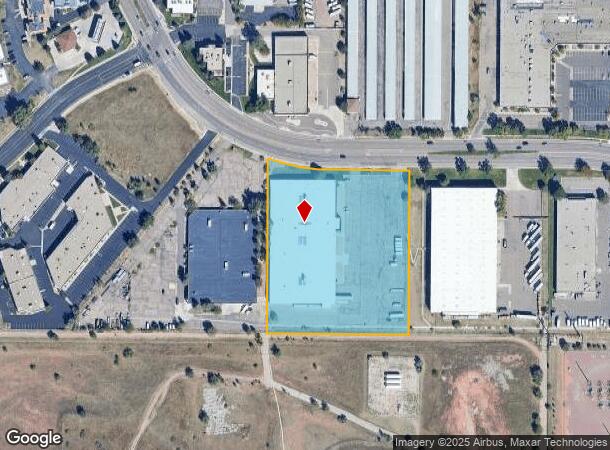 5070 Centennial Blvd, Colorado Springs, CO Parcel Map