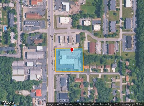 2129 Us Highway 41, Schererville, IN Parcel Map