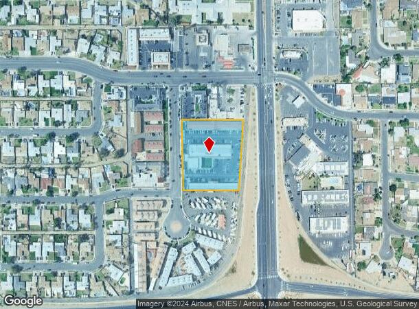  2015 Cottonwood Cir, El Centro, CA Parcel Map