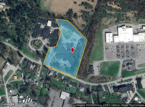1543 Country Club Rd, Fairmont, WV Parcel Map