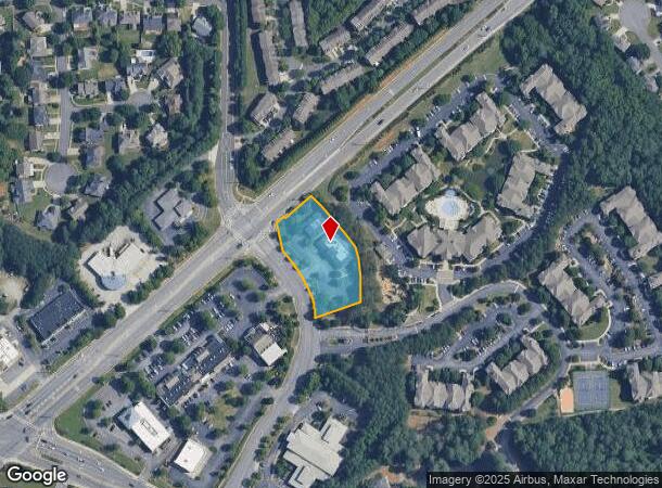  11765 Jones Bridge Rd, Alpharetta, GA Parcel Map