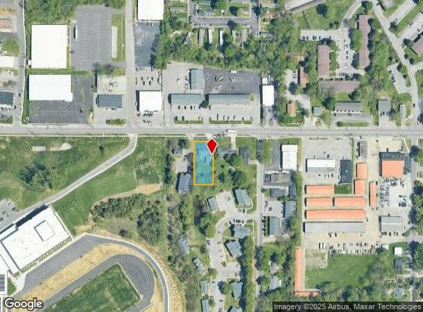  817 W 17Th St, Bloomington, IN Parcel Map