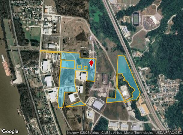  1189 Twp Rd, South Point, OH Parcel Map