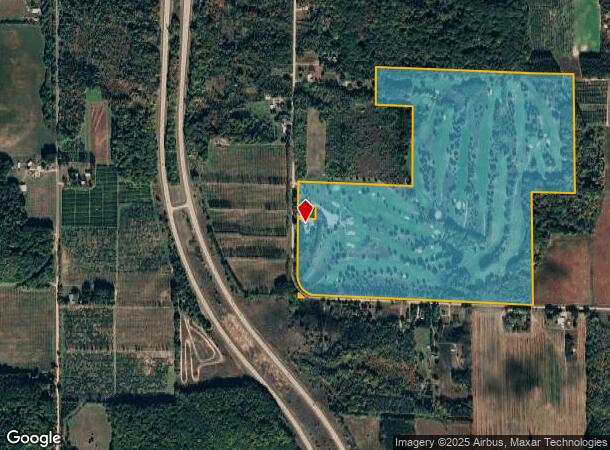 5464 S 68Th Ave, New Era, MI Parcel Map