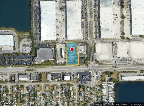 3281 W Hallandale Beach Blvd, Hollywood, FL Parcel Map