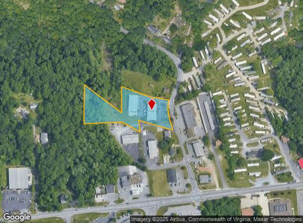  3431 Forest Brook Rd, Lynchburg, VA Parcel Map