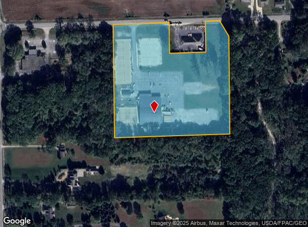 2345 W Dean Rd, Temperance, MI Parcel Map