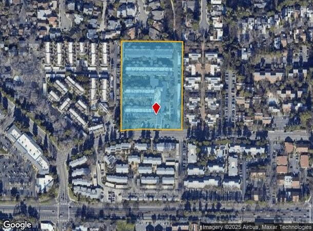 1111 Alvarado Ave, Davis, CA Parcel Map