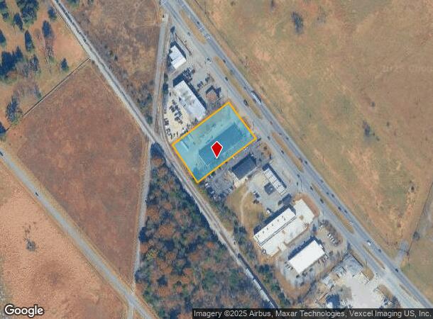  2133 Nw Broad St, Murfreesboro, TN Parcel Map