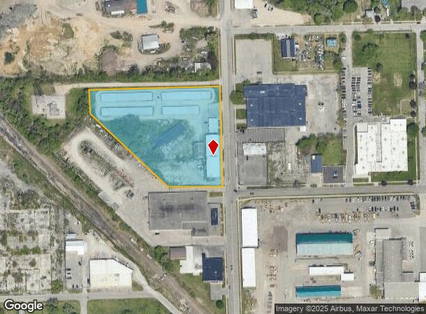 2540 S Grand Traverse St, Flint, MI Parcel Map