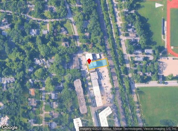 1401 N Western Ave, Lake Forest, IL Parcel Map