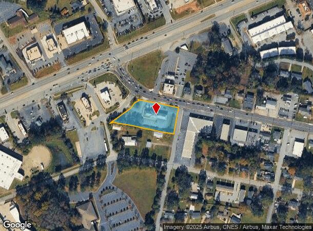  1319 W Poinsett St, Greer, SC Parcel Map