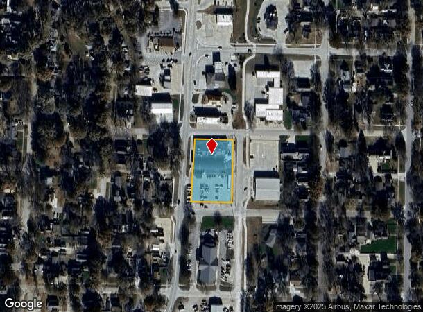 1036 N Chestnut St, Wahoo, NE Parcel Map
