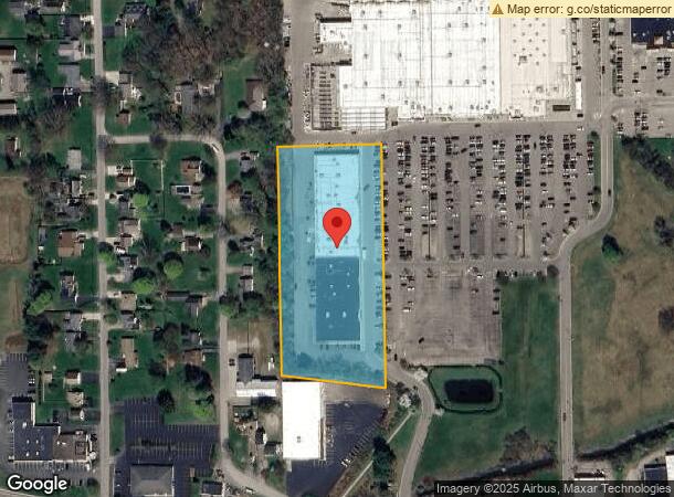  1734 Plaza Dr, Allegany, NY Parcel Map