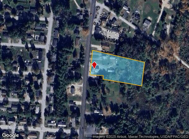  1097 Main St, Lewiston, ME Parcel Map
