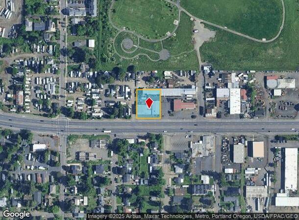  7331 Ne Lombard St, Portland, OR Parcel Map