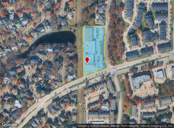  2425 Ne Green Oaks Blvd, Arlington, TX Parcel Map