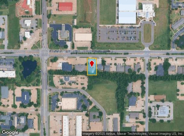  724 W 15Th St, Edmond, OK Parcel Map